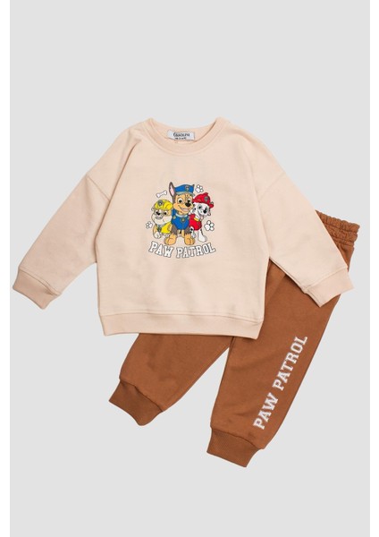 Paw Patron Baskılı Eşofman Takımı