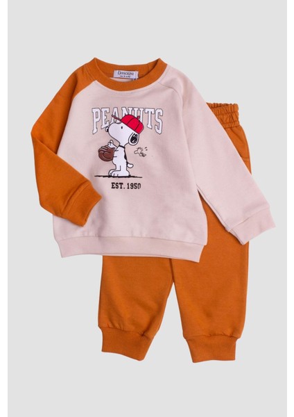 Peanuts Baskılı Eşofman Takımı