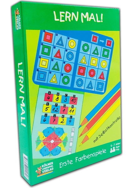 Lern Mal! 5-7 Yaş Renkli Kodlama modelleri