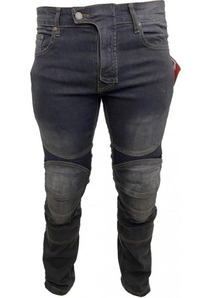 Motosiklet Pantolonu Likralı Esnek Kumaş Korumalı Kevlar Kot Motor Pantolon Jean Siyah fiyatları