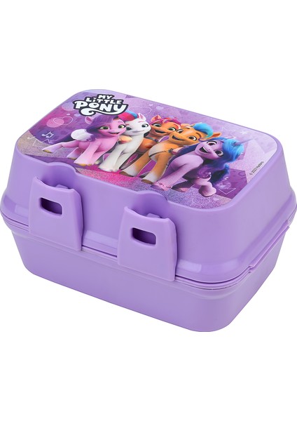 My Little Pony Dikdörtgen Iki Katlı Bölmeli Beslenme Kutusu