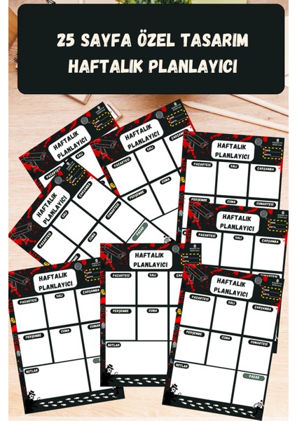 Haftalık Planlayıcı | Dedektif Planlayıcı | Haftalık Ajanda | Haftalık Planlayıcı Ajanda | Planlayıcı
