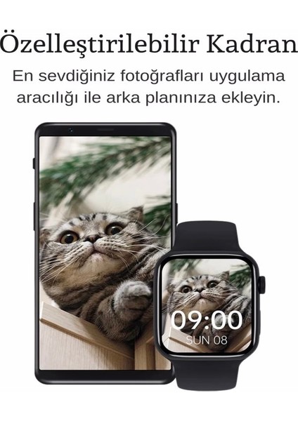 IP68 Su Geçirmez 44MM 1.9inç Super Amoled Ekran Karbon Nötr Alüminyum Kasa 2 Kordon Akıllı Saat