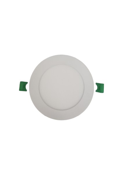 6W LED Spot Beyaz Işık 6500K Sıva Altı 5 Li Paket Delik Çapı 10,5cm