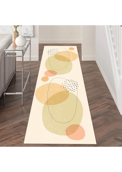 Dijital Baskılı Modern Kaymaz Taban Yıkanabilir Leke Tutmaz Salon Halısı Yolluk modelleri