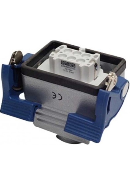 EBM06PU32 Metal 6 Kontak Uzatma Tipi Priz 16A Üstten Girişli 2 Mandallı