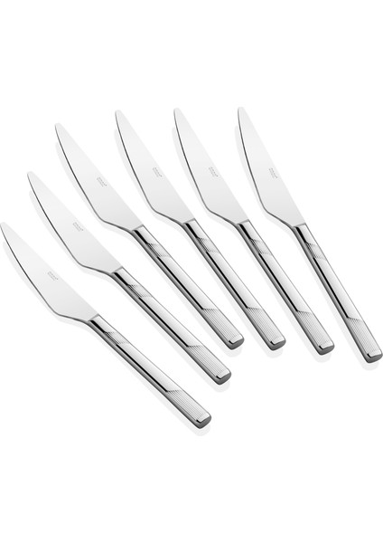 Inci Yemek Bıçak 6'lı 18/10
