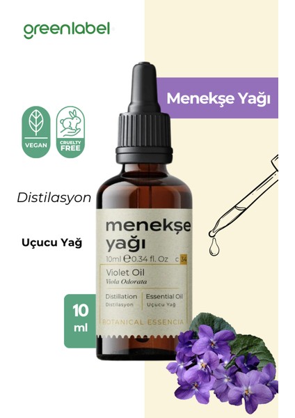 Menekşe Yağı %100 Saf Doğal Ve Organik 10ml