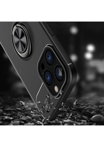 Poco X3 Pro Ultra Koruma Sağlayan Stant Özellikli Yüzüklü Ravel Silikon Kılıf