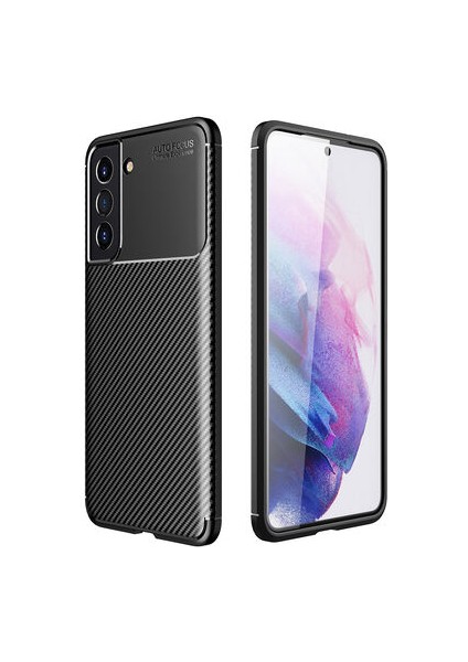 Samsung Galaxy S21 Fe Gofret Desenli Ultra Koruma Sağlayan Negro Silikon Kılıf
