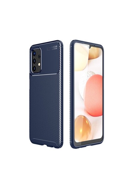 Samsung Galaxy A32 4G Kılıf Karekarbon Desenli Şık ve Dayanıklı Torvex Premium Silikon Kapak