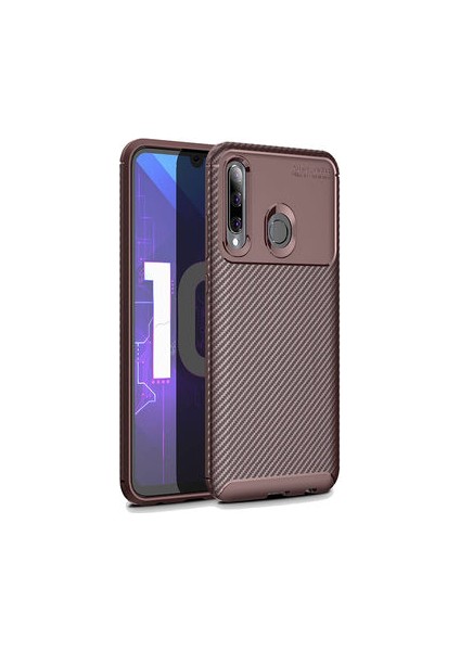 Honor 20 Lite Gofret Desenli Ultra Koruma Sağlayan Negro Silikon Kılıf