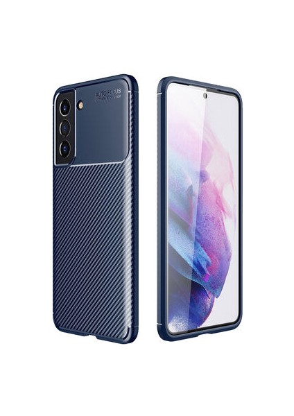Samsung Galaxy S21 Fe Gofret Desenli Ultra Koruma Sağlayan Negro Silikon Kılıf