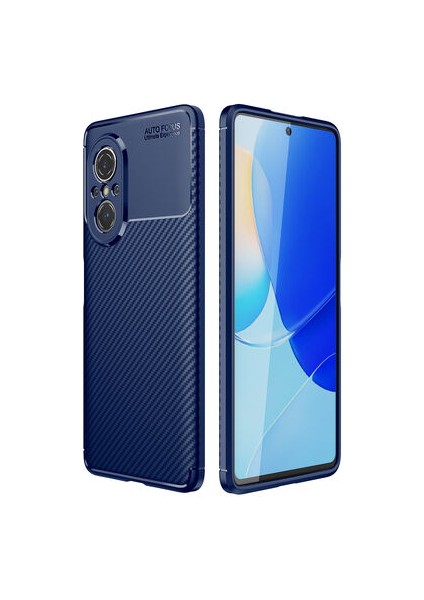 Huawei Nova 9 Se Gofret Desenli Ultra Koruma Sağlayan Negro Silikon Kılıf