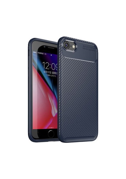iPhone Se 2022 Gofret Desenli Ultra Koruma Sağlayan Negro Silikon Kılıf