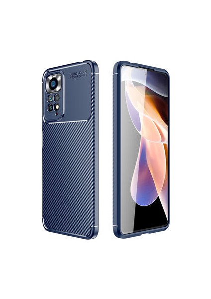 Redmi Note 11 Global Gofret Desenli Ultra Koruma Sağlayan Negro Silikon Kılıf