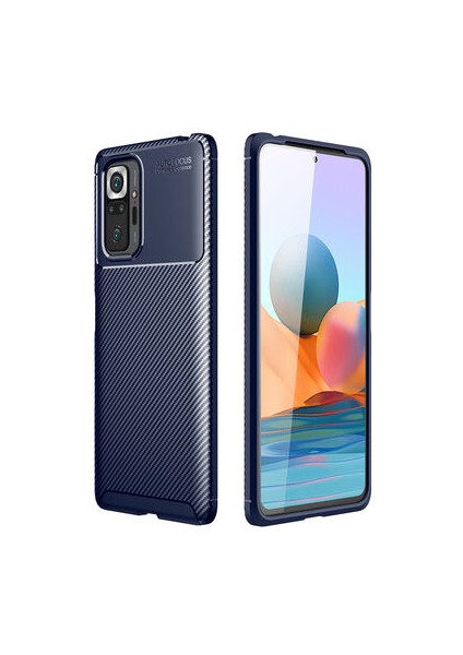 Redmi Note 10 Pro Gofret Desenli Ultra Koruma Sağlayan Negro Silikon Kılıf