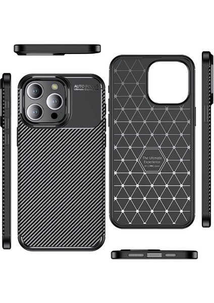 Redmi Note 13 Pro Plus 5g Gofret Desenli Ultra Koruma Sağlayan Negro Silikon Kılıf