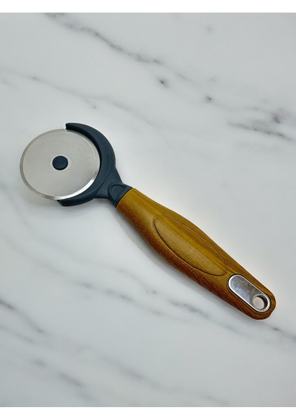 746 Wooden Desen Pizza Dilimleyici