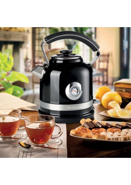 Moderna Kahvaltı Seti Su Isıtıcı Kettle + Smoothie Cam Blender + Ekmek Kızartma Makinesi Seti Siyah