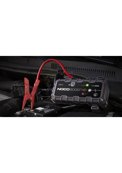 Boost Hd GB70 12V 2000 Amper Lityum Akü Takviye + Powerbank + LED Lamba modelleri