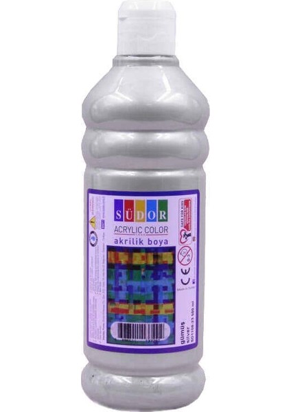 Akrilik Boya 500 ml Gümüş fiyatları