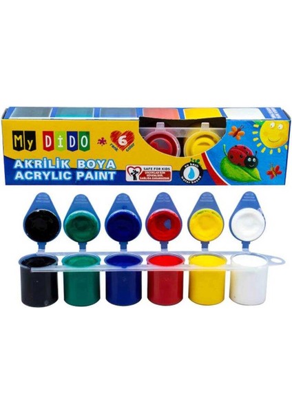My Dido Akrilik Boya 30 ml x 6 Renk Şişe fiyatları
