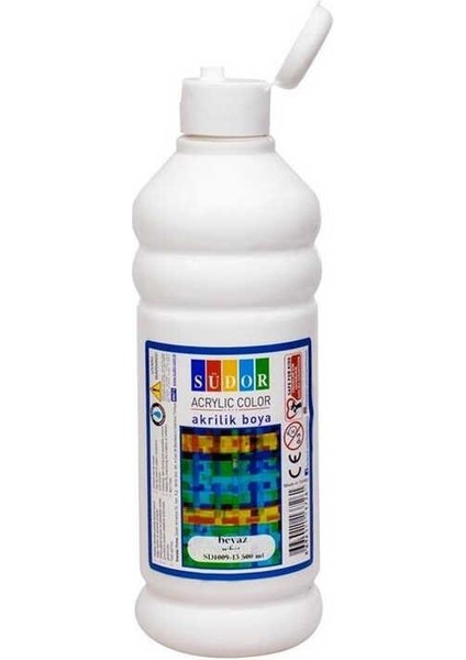 Akrilik Boya 500 ml Beyaz