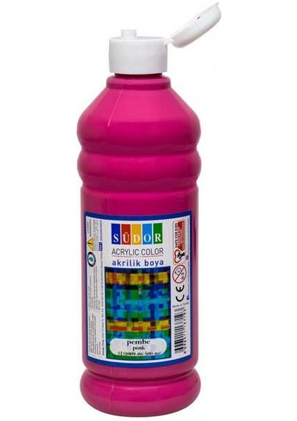 Akrilik Boya 500 ml Pembe