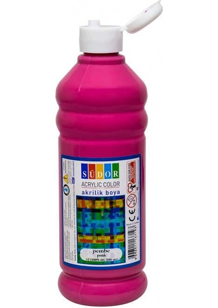 Akrilik Boya 500 ml Pembe fiyatları