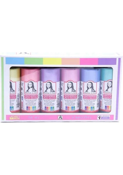 Akrilik Boya Multi 6X70 ml Inci Set fırsatları