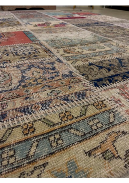 Eşsiz El Dokuma Patchwork Halı 161 x 235 cm 4063 fırsatları