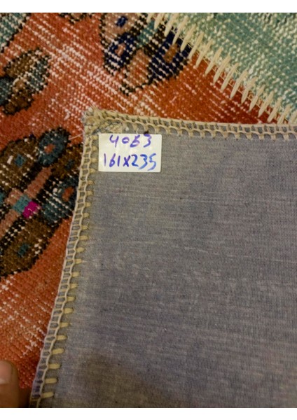 Eşsiz El Dokuma Patchwork Halı 161 x 235 cm 4063 modelleri