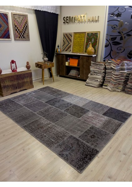 Eşsiz Klasik Gereçk Özel Patchwork Halı 160 x 246 cm 4065 indirimleri