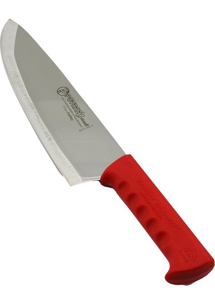 No-2 K-64 Tavuk Satır Dar Uzun - 26-6cm Renkli Plastik Saplı (3791)