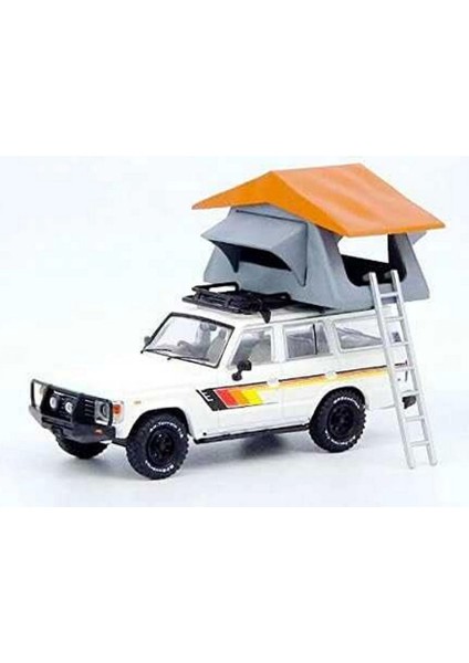 1:64 Toyota Land Cruıser FJ60 Car Camping Diorama With Figures