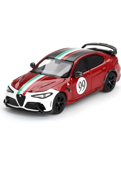 Mini Gt 1/64 Bbr Alfa Romeo Giulia Gtam Rosso Gta #99 Centro Stile Livery