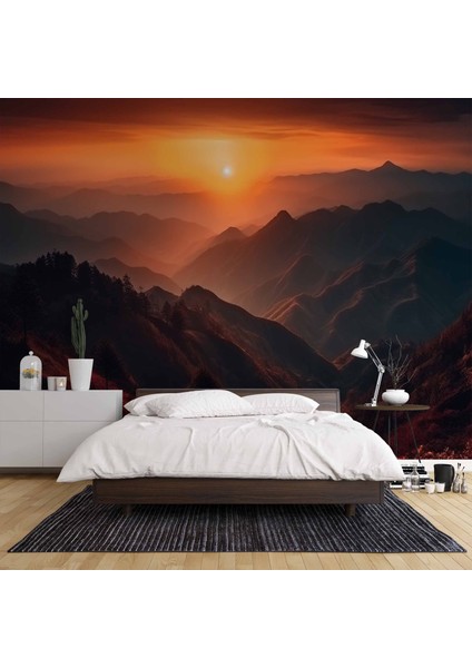 Dağda Günbatımı Manzaralı fiyatları