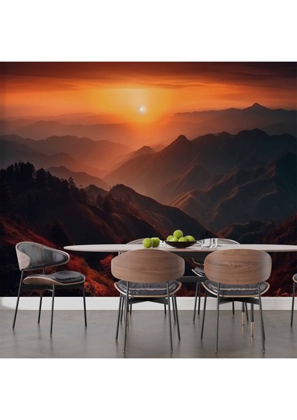 Dağda Günbatımı Manzaralı indirimleri