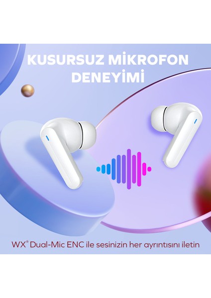 by Deji Classy Kablosuz Bluetooth Kulaklık, HD Mikrofonlu İş ve Spor için, HiFi Stereo Ses