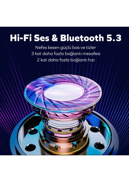 by Deji Classy Kablosuz Bluetooth Kulaklık, HD Mikrofonlu İş ve Spor için, HiFi Stereo Ses