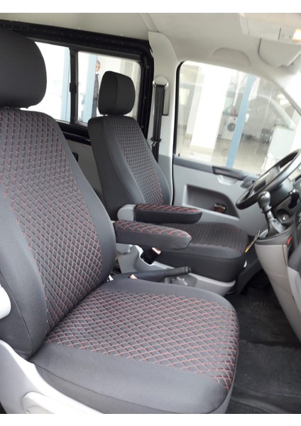 Volkswagen Transporter T5 ve T6 Koltuk Kılıfı 4+1 2004-2022