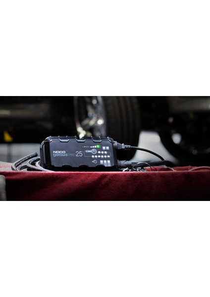 Genius GENIUSPRO25 6-12-24V 25 Amper Lityum Akü Takviye Cihazı + Eva Çanta modelleri