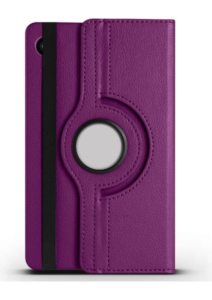 Samsung Galaxy Tab A9 8.7 Inch X110 ile Uyumlu 360 Derece Döner Standlı Kılıf - FC012