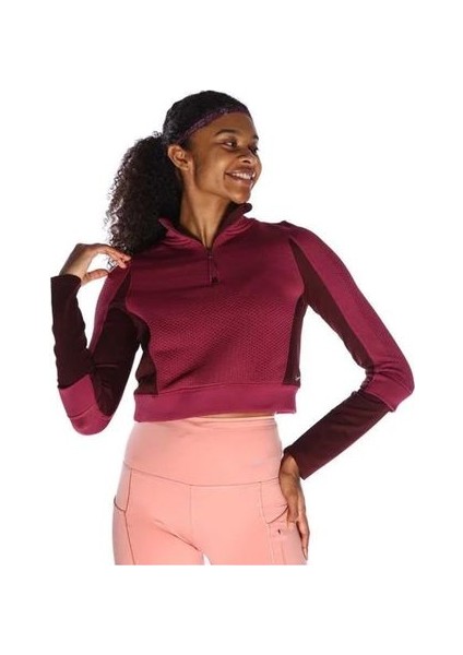 Therma-Fıt Adv City Ready 1/4 Fermuarlı Kadın Üstü DV9807-653