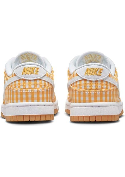 Dunk Low “Yellow Gingham” Kadın Sneaker