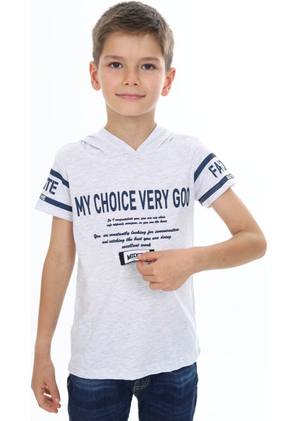 My Choice Baskılı Erkek Tişört 221646