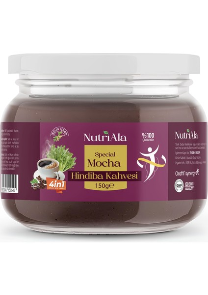 Nutri Ala Hindiba Kahvesi  Moca (Inülin,lif,detoks) 150 gr