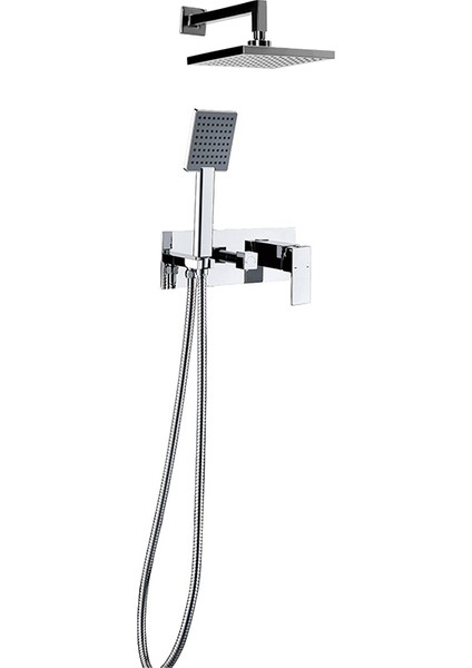 Aqua Ankastre Banyo Bataryası Setı - Krom