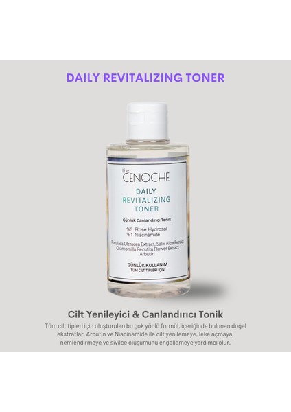 Daily Revitalizing Toner Günlük Cilt Yenileyici Tonik